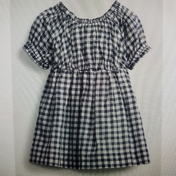 NWT Gap baby navy gingham print dress (size 12-18 mo) - Picture 10 of 13